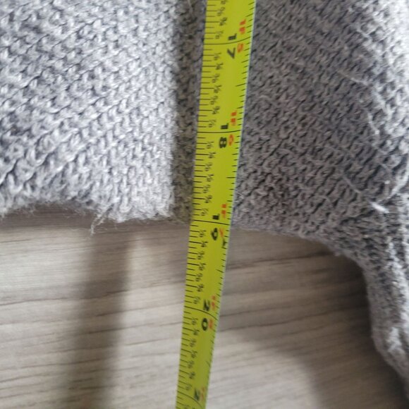 Talbots Womens Gray Ribbed Knit Turtleneck Sweater Pullover Long Sleeve Small - Picture 8 of 8